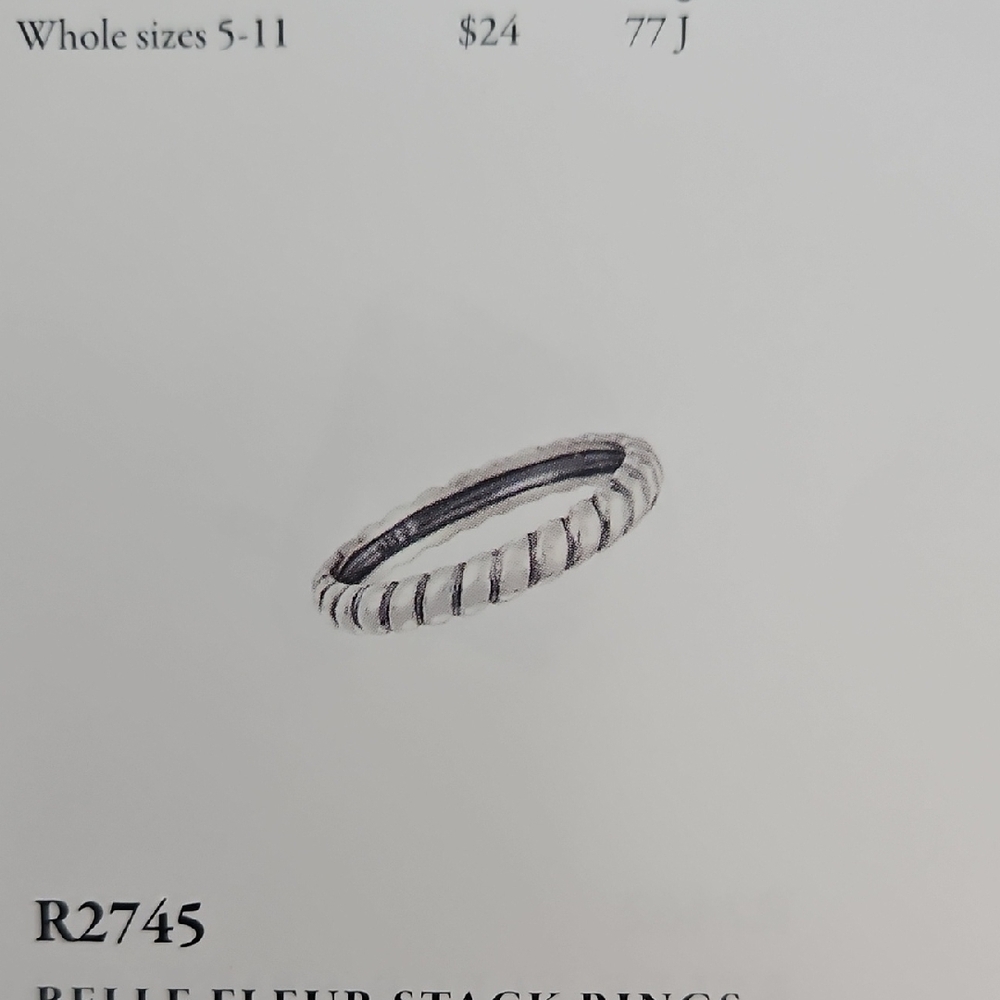 Silpada Silver Stack Ring